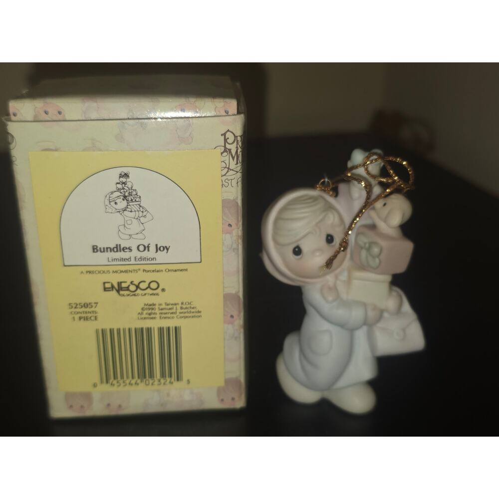 Precious Moments Bundles Of Joy Ornament Enesco Limited Edition 525057